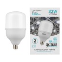 Лампа Gauss Elementary T100 32W 2700lm 6500K E27 LED 1/20