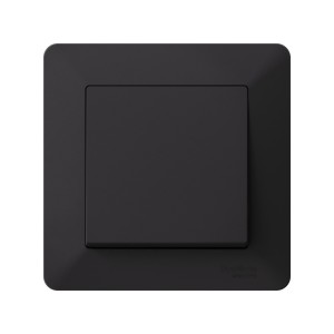 ATLASDESIGN AIR 1-постовая РАМКА, КАРБОН/дымчатый черный