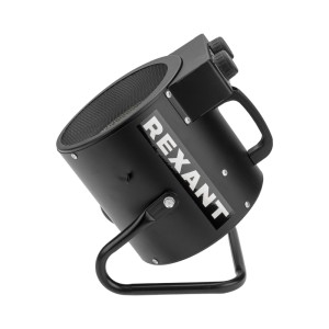 Пушка тепловая электрическая, круглая, регулировка угла наклона, ТЭН, 2кВт REXANT