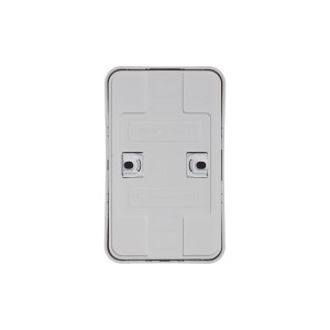 BLANCA О/У РОЗЕТКА двойная без заземления без шторок, ИЗОЛ.ПЛ., 16А, 250В, БЕЛЫЙ