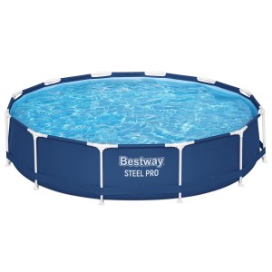 56681 NEW Каркасный бассейн Steel Pro 366х76см с фильтр-насосом 1249л/ч BESTWAY