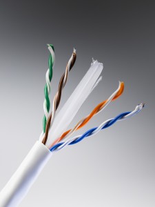 ITK Витая пара U/UTP кат.6 4х2х23AWG solid PVC серый (305м)