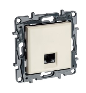 Structura - Розетка 1хRJ-45 UTP CAT5E 8конт.(сл.кость)