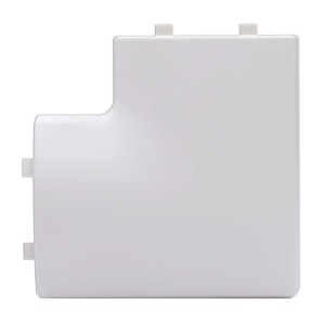 Угол плоский для напольного канала 75х17 мм APSP W, цвет белый DKC