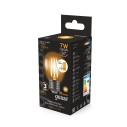 Лампа Gauss Filament Шар 7W 550lm 2700К Е27 шаг. диммирование LED 1/10/50