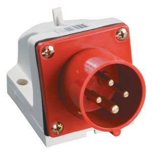 Вилка стационарная ССИ-514 3Р+РЕ 16А 380-415В IP44 IEK