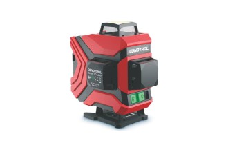 Нивелир лазерный Fliesen 3D Laser (Зеленый / 30/60 м / 4 луча / +- 0,3 мм/м / Li-lon / Кейс), CONDTROL