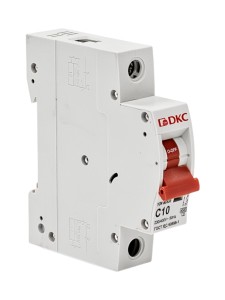 Автоматический выключатель YON max типа MD63S, 4,5кА, 1 полюс, хар-ка C, 10А DKC