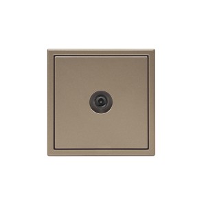 ARTGALLERY TV РОЗЕТКА оконечная 1DB, механизм, ШАМПАНЬ