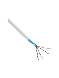 Витая пара F/UTP кат. 5E 100МГц 4 пары PVC INDOOR 1м серый GENERICA