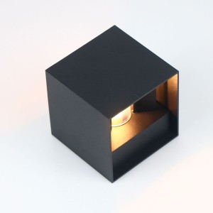Фасадный светильник General GWL-G9-5-SQUARE-IP65 Черный Квадратный Лайтвэйв
