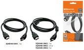 Кабель "АВК 1" HDMI - HDMI, v2.0, позолоченные контакты, 1 метр, TDM