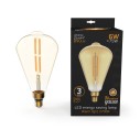 Лампа Gauss Filament ST164 6W 890lm 2700К Е27 golden straight LED