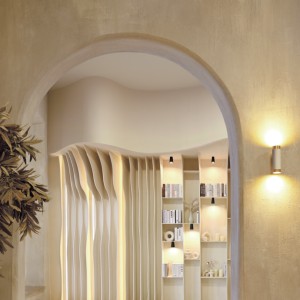 Накладной светильник WOLTA WSL-GU10/W10WG IP20 под лампу GU10 Белый/золото CELLA D55x170