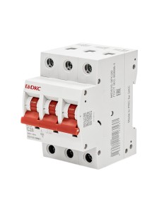 Автоматический выключатель YON max типа MD63S, 4,5кА, 3 полюса, хар-ка C, 20А DKC