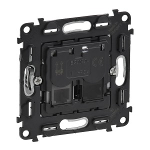 Valena In'Matic - Розетка RJ11+RJ45 UTP CAT6