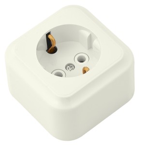 Розетка РА16-254 бежевый