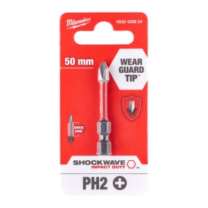 Бита Shockwave PH2 50 мм (1 шт), MILWAUKEE