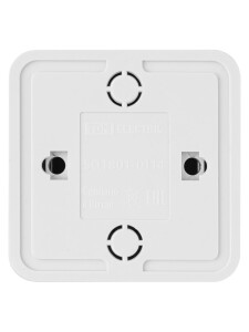 Розетка компьютерная (RJ-45) открытой установки IP20, белая "Ладога" TDM