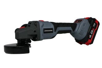 Аккумуляторная бесщеточная E0080 УШМ PROFIPOWER MKDGA-20V (20В, Li-ion-2шт, 4Ач, 125 мм, 0-9000 об/мин, З/У, кейс)