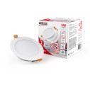 Светильник Gauss Elementary Downlight круг 5W 430lm 4000K 210-240V IP20 95*26 монтаж бел.LED (3шт. в упак.) LED 1/40