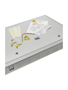 TITAN 5 Корпус металлический ЩРв-120 (2х60) 880х625х130мм IP31 серый (одна дверь) IEK