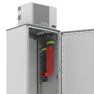 Вертикальный воздуховод с поворотной секцией 90°, высота 574 мм DKC
