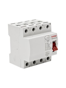 Устройство защитного отключения УЗО ВДТ YON MAX MDL100, 4P, 30mA, 25A, тип АС DKC
