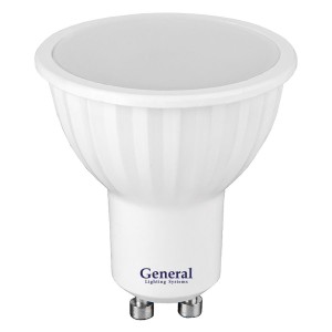 Лампа Светодиодная General GLDEN-MR16-15-230-GU10-4500 1/10/100
