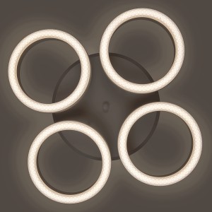 Светильник потолочный с/д General GSMCL-Smart61 85w Centurion-3 белый RGB (4кр) 85Вт 3000-6500K 5390Лм 260x95мм с пультом (800361) (1/4)