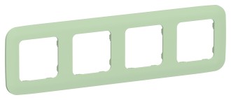 FLITE Рамка 4-местная РУ-4-А-ФлФ фисташковый IEK