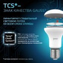 Лампа Gauss R63 9W 700lm 4100K E27 LED 1/10/50