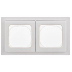 FLITE Рамка 2-местная IP55 Рпро-2-55-ФлБ белый IEK