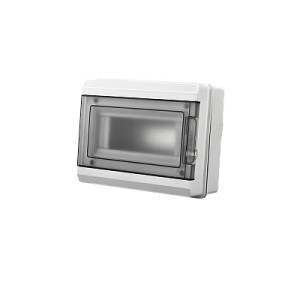 Бокс модульный навесной PDB/W 3008 GR (ЩРН-ПГ- 8) IP65 Jazzway