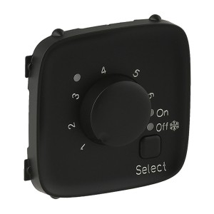 Valena Allure - Лицевая панель для термостата для теплых полов, антрацит