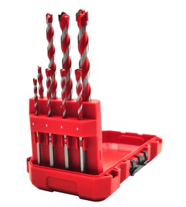 Набор_Сверла ударные 4/5/5/6/6/8/10/12 мм (8 шт) Hammer Dril Bit Gen, 2 (кейсе), MILWAUKEE