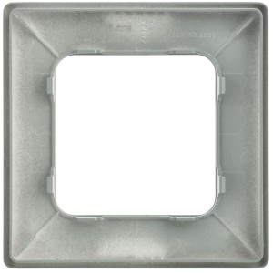 FLITE Рамка 1-местная РУ-1-К-ФлС серый IEK