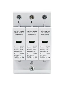 УЗИП/SPD-T1T2-3P, AC275V, 7KA(10/350us), 20-50KA(8/20)us Up<1,5KV
