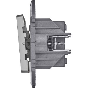 INSPIRIA Переключатель 1-клавишный перекрестный схема 7 10АХ алюминий