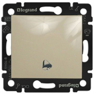 Valena - Кнопка с символом звонка, сл.кость