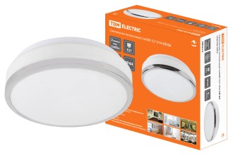 Светильник потолочный 2х60Вт E27 IP 44 СП 03 TDM