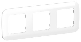 FLITE Рамка 3-местная РУ-3-А-ФлБ белый IEK