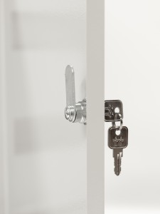 Корпус металлический распределительный ЩРн-24з (395х310х120мм) IP31 GENERICA