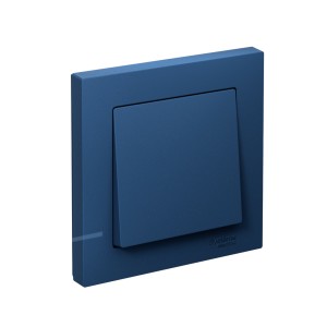 ATLASDESIGN 1-клавишный ВЫКЛЮЧАТЕЛЬ, сх.1, 10АХ, в сборе, АКВАМАРИН