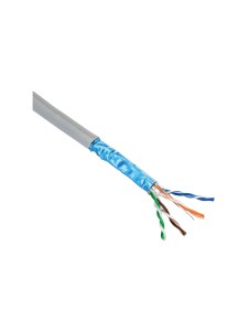 ITK Витая пара F/UTP кат.5E 4х2х0,52 solid PVC серый (305м) РФ/Т