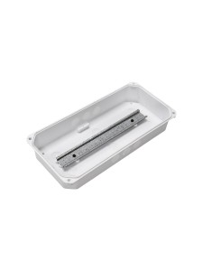 Щит учета ЩРН-12-1ф 167х350х111 мм пластиковый IP55 TDM