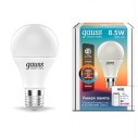 Лампа Gauss Smart Home A60 8,5W 806lm 2700-6500К E27 изм.цвет.темп.+диммирование LED 1/10/40