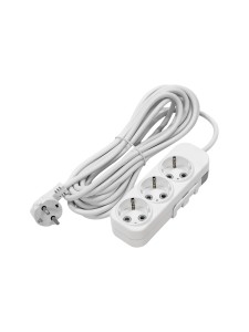 EL-BI,Myra,удлинитель 3гн5м с/з белый,527-010205-321