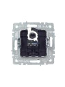 BRITE Розетка компьютерная RJ45 кат.5E РК10-БрКр бежевый IEK