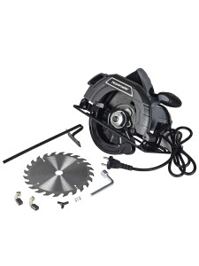 Пила циркулярная E0266 PROFIPOWER ДП-185B (1400Вт, 5500об/мин, диск 185х20мм, пропил 42/60мм, 45°)